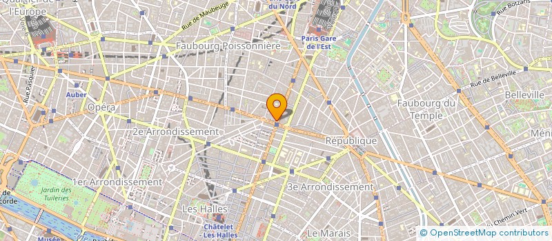 localisation de l'entreprise VIA DOMANI  PARIS