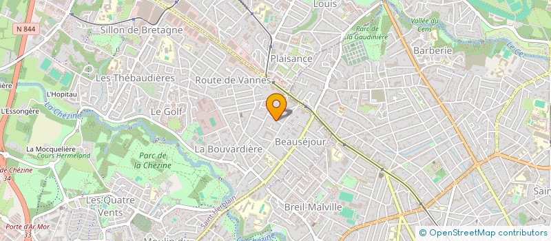 localisation de l'entreprise VIA EMILIA LEVANTE  SAINT-HERBLAIN