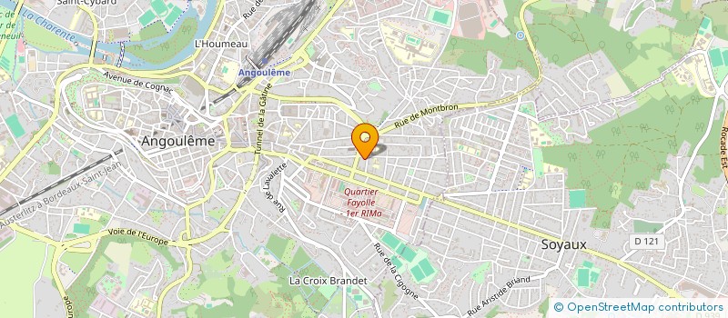 localisation de l'entreprise VIA EQUIDIA à ANGOULEME