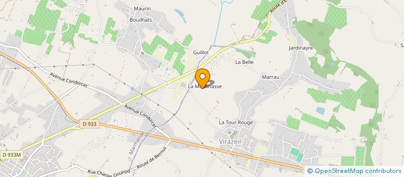 localisation de l'entreprise VIA EQUITIS A.S.B.L.  VIRAZEIL