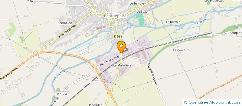 localisation de l'entreprise VIA ETUDES ET CONSEIL à SAINT-JEAN-DE-MOIRANS