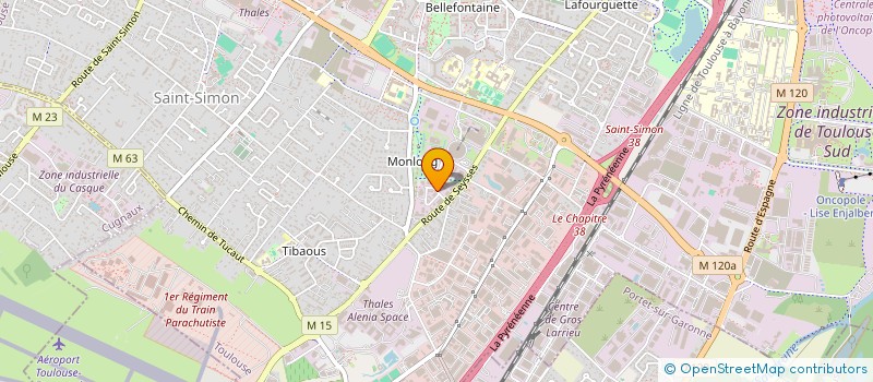 localisation de l'entreprise VIA EXPERTISE & PATRIMOINE à TOULOUSE