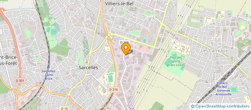 localisation de l'entreprise VIA EXPRESS KEBAP à SARCELLES