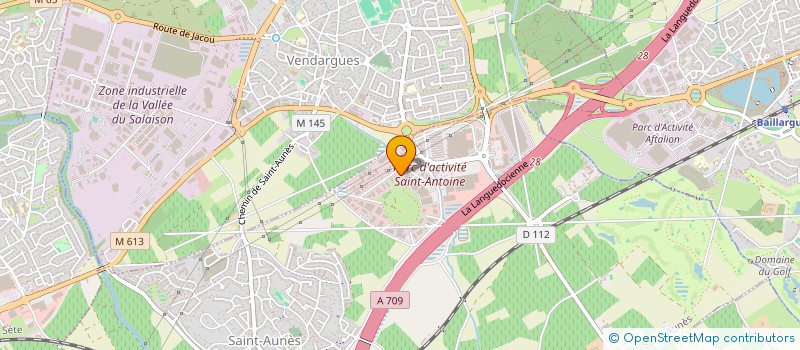 localisation de l'entreprise VIA FTP à SAINT-AUNES