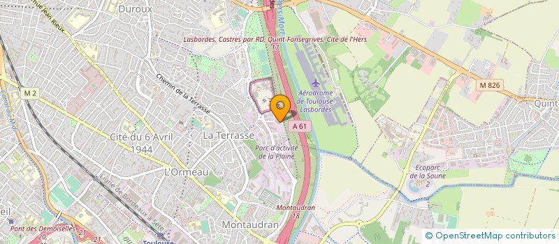 localisation de l'entreprise VIA GESTION DE PATRIMOINE  LABEGE