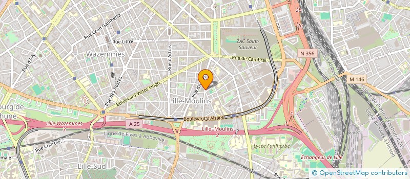 localisation de l'entreprise VIA IDEA à LILLE