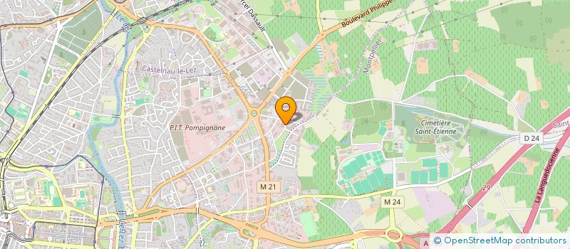 localisation de l'entreprise VIA IMMO  MONTPELLIER