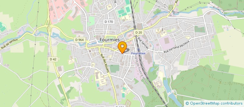 localisation de l'entreprise VIA IMMOBILIER  FOURMIES