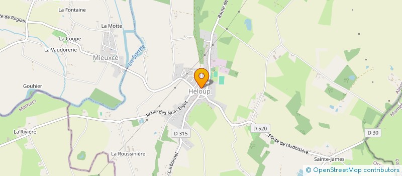localisation de l'entreprise VIA INTERACTIVE PRODUCTION à SAINT-CENERI-LE-GEREI