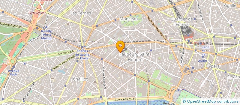 localisation de l'entreprise VIA LA VOIE DU PEUPLE.  PARIS 08