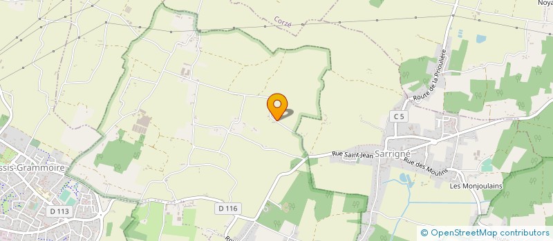 localisation de l'entreprise VIA LACTEA  LOIRE-AUTHION