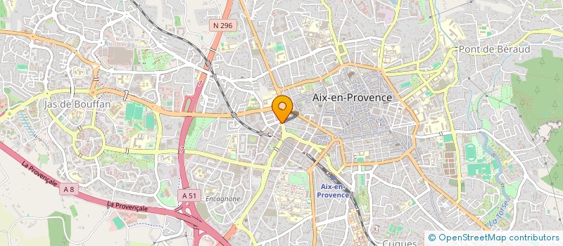 localisation de l'entreprise VIA LATTEA 110 à AIX-EN-PROVENCE