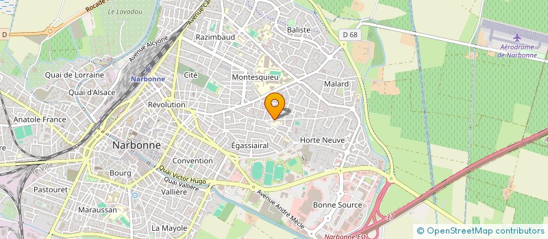 localisation de l'entreprise VIA LYRICA  NARBONNE