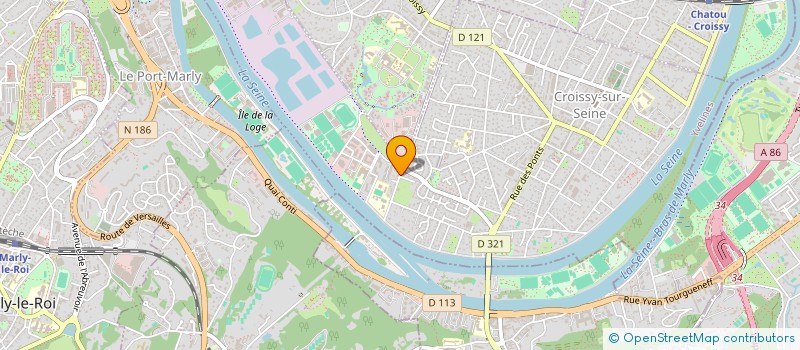 localisation de l'entreprise VIA & LYS  LE VESINET