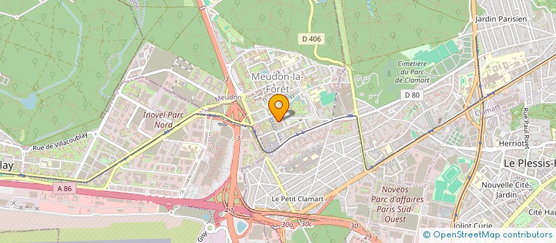 localisation de l'entreprise VIA MAGDALA à MEUDON
