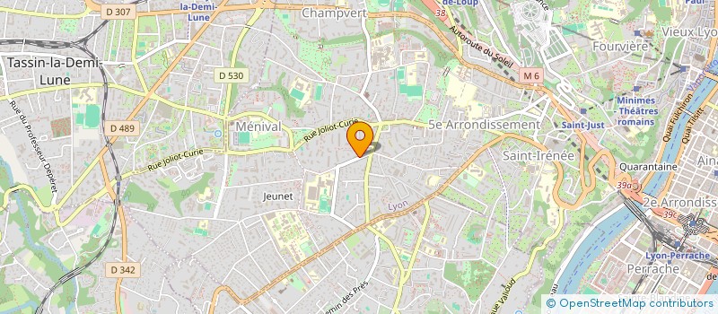 localisation de l'entreprise VIA MANAGEMENT à LYON