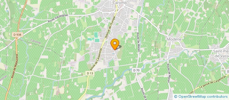 localisation de l'entreprise VIA MEDICA  CAROMB