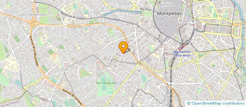 localisation de l'entreprise VIA MENUISERIES à MONTPELLIER