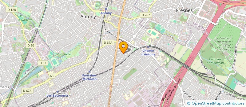 localisation de l'entreprise VIA MOBILE à ANTONY