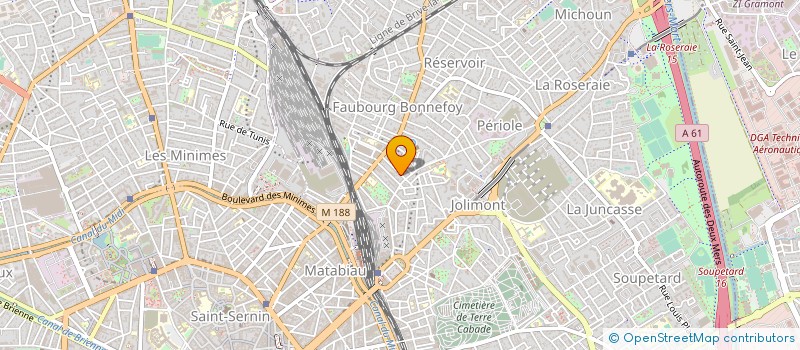 localisation de l'entreprise VIA MONTENAPOLEONE à TOULOUSE