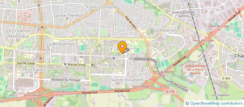 localisation de l'entreprise VIA NOUS - POUR UN MEILLEUR ENSEMBLE à RENNES