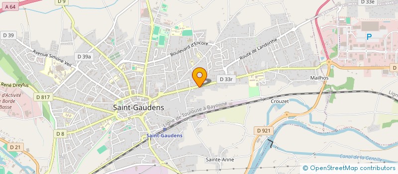 localisation de l'entreprise VIA NOVA à SAINT-GAUDENS