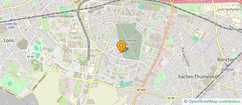 localisation de l'entreprise VIA PHARM à LILLE
