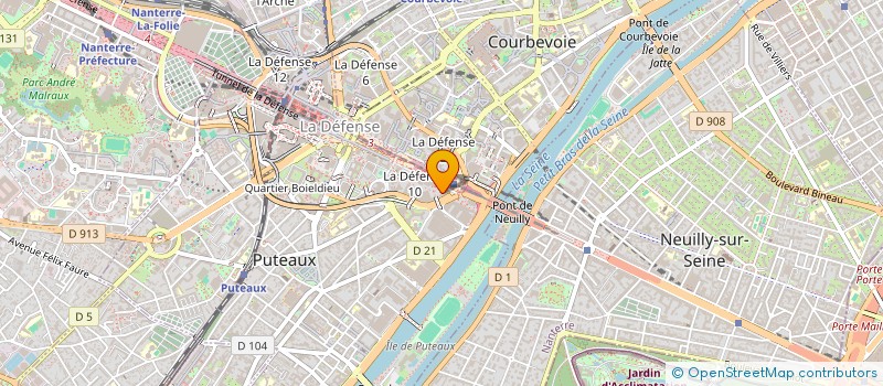 localisation de l'entreprise VIA PIERRE I à PUTEAUX