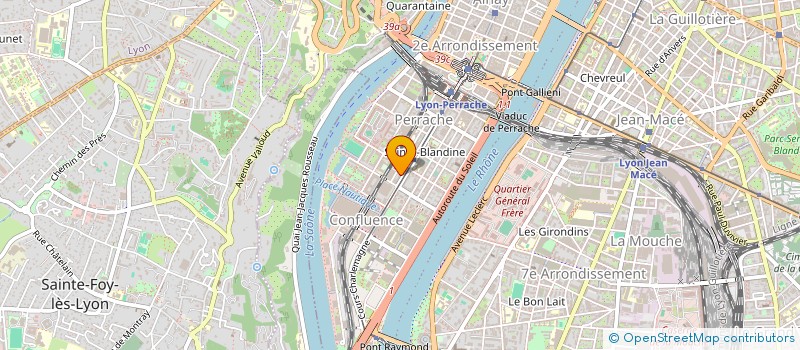 localisation de l'entreprise VIA PUBLICA à LYON