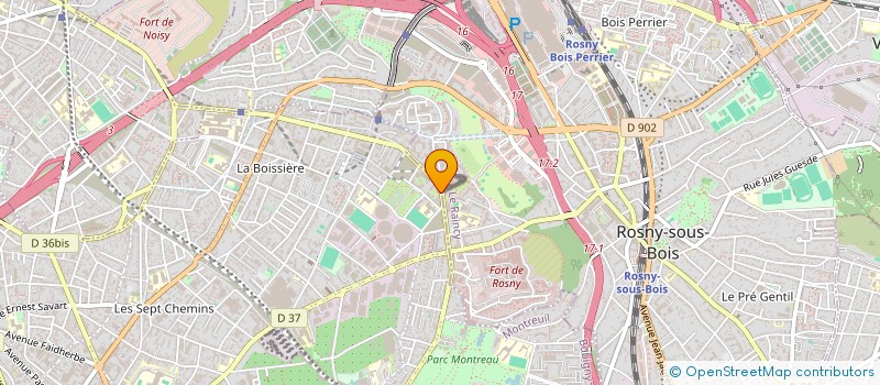 localisation de l'entreprise VIA RIGATONI à MONTREUIL