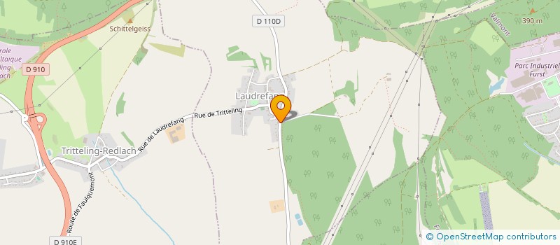 localisation de l'entreprise VIA ROMANA  LAUDREFANG