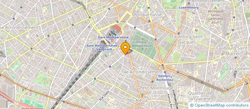 localisation de l'entreprise VIA RP  PARIS