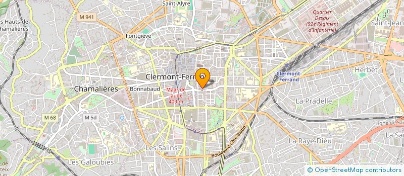 localisation de l'entreprise VIA SANCTUS SPIRITI  CLERMONT-FERRAND