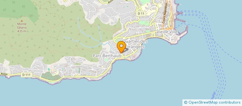 localisation de l'entreprise VIA SERENA à AJACCIO