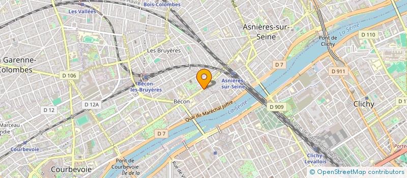 localisation de l'entreprise VIA SOFI à COURBEVOIE