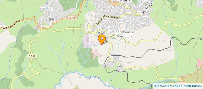 localisation de l'entreprise VIA SOL à FONT-ROMEU-ODEILLO-VIA