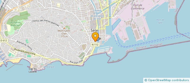 localisation de l'entreprise VIA TOKYO  SETE