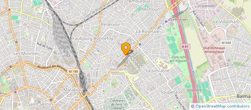 localisation de l'entreprise VIA TOLOSANA à TOULOUSE