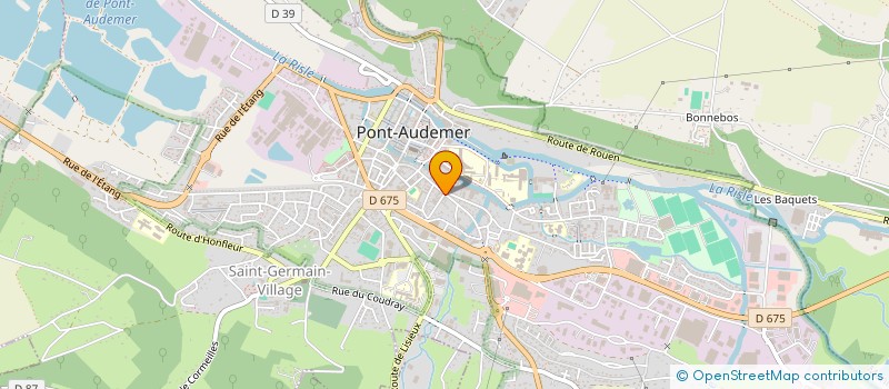 localisation de l'entreprise VIA TONY à PONT-AUDEMER