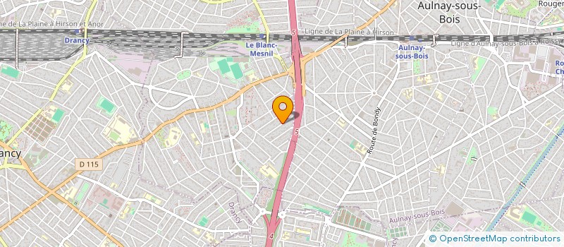 localisation de l'entreprise VIA TRADING à LE BLANC-MESNIL