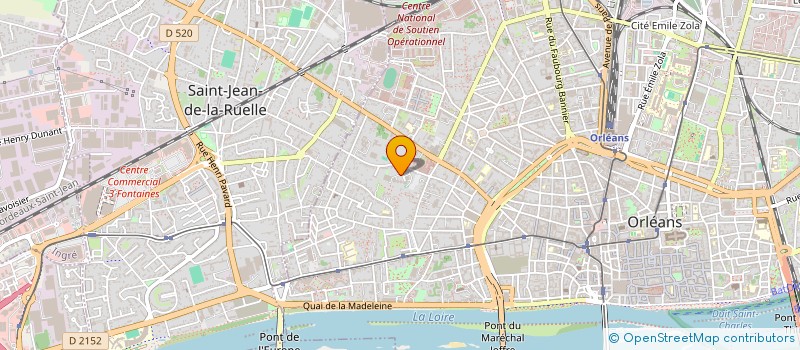 localisation de l'entreprise VIA VENETO à ORLEANS