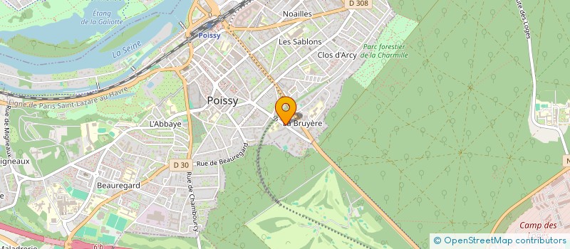 localisation de l'entreprise VIA VENETTO  POISSY