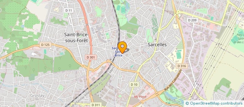 localisation de l'entreprise VIA VERDE LA MOBILITE DURABLE à SARCELLES