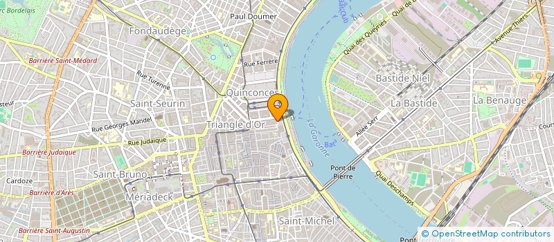 localisation de l'entreprise VIABILIS AQUITAINE à BORDEAUX