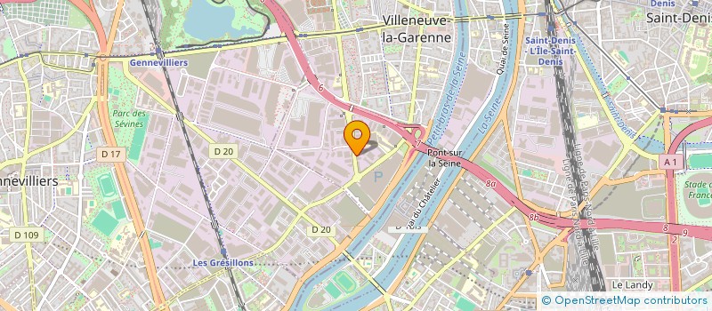 localisation de l'entreprise VIABILITE ASSAINISSEMENT BAT ENVIRONN à VILLENEUVE-LA-GARENNE