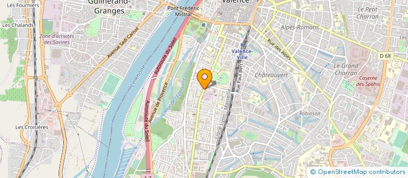 localisation de l'entreprise VIABITAT NETTOYAGE  VALENCE