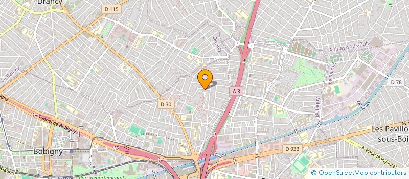 localisation de l'entreprise VIAC PRO  BOBIGNY