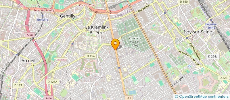 localisation de l'entreprise VIACOCKTAIL à LE KREMLIN-BICETRE