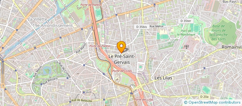 localisation de l'entreprise VIACULTURE à LE PRE-SAINT-GERVAIS
