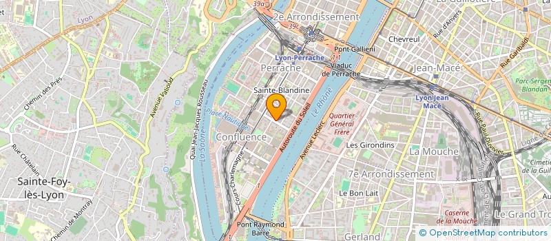 localisation de l'entreprise VIADATA  LYON